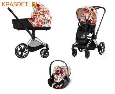  3  1 Cybex Priam IV FE Spring Blossom (,  2)