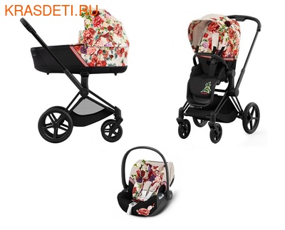  3  1 Cybex Priam IV FE Spring Blossom (,  3)